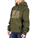Women's Heavyweight Oversized Arid Camo Flag Hoodie (OD Green)-3