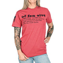 Women's Offensive Defined Boyfriend Fit T-Shirt-1