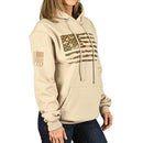 Women's Heavyweight Oversized Arid Camo Flag Hoodie-3