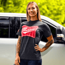 Women's 'Merica Patriotic Boyfriend Fit T-Shirt - Heather Charcoal-2