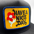 Have a Nice Day Retro Hippie Trucker-2