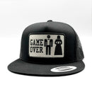 Game Over Funny Bride & Groom Marriage Trucker-3