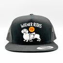 Wiener Rides 25 Cents Funny Dachshund Trucker Hat-1