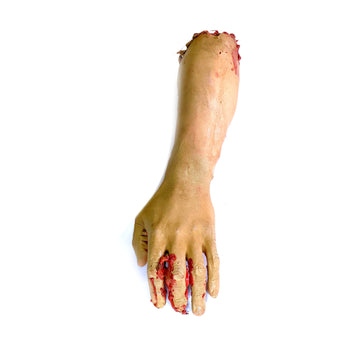 Bloody Freshly Severed Arm - Rubber with Realistic Gore Effects - Light