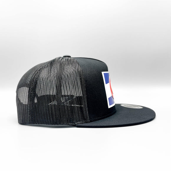 Colorado State Flag Retro Trucker