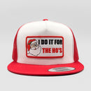Santa "I Do it for the Ho's" Christmas Trucker Hat-1