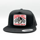 Raise Hell, Praise Dale Earnhardt "Vintage Truckers Original" Trucker Hat-3