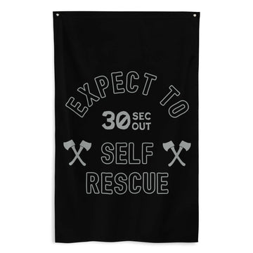 Flag - Expect To Self Rescue (Hatchet)