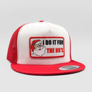 Santa "I Do it for the Ho's" Christmas Trucker Hat-4