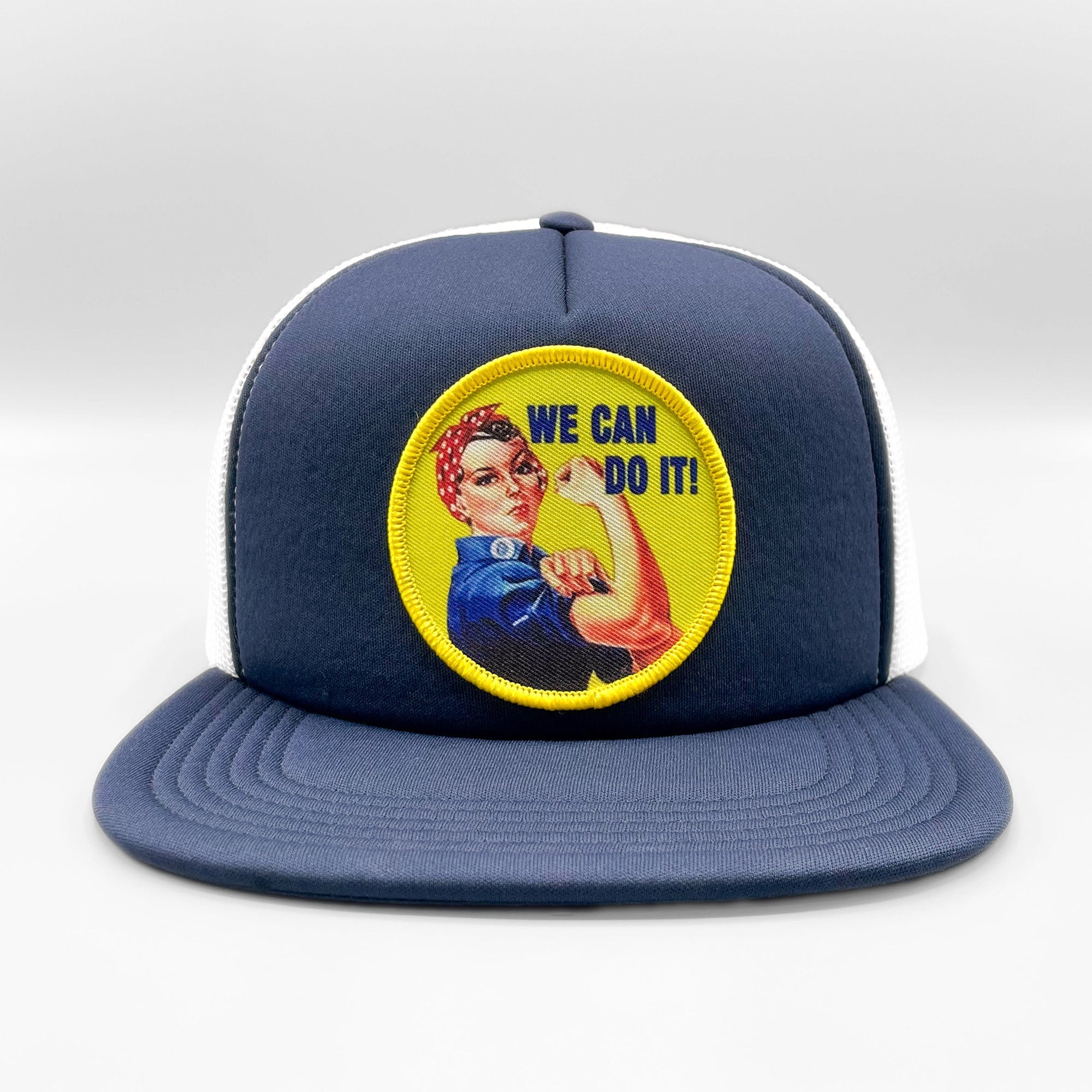 We Can Do It, "Rosie the Riveter" Retro WWII Patriotic Trucker