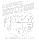 Cousin Eddie's RV Service Vacation Movie Trucker Hat-8