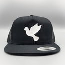Peace White Dove Trucker Hat-1