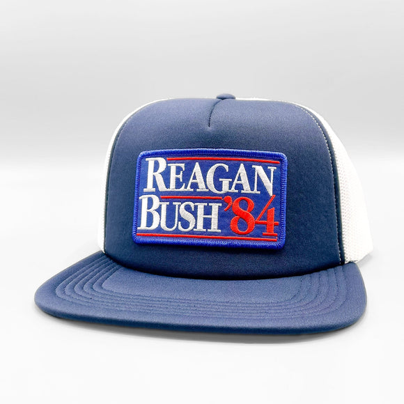 Ronald Reagan George Bush '84 Presidential Election Republican Foam Trucker