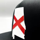Alabama State Flag Retro Trucker-5