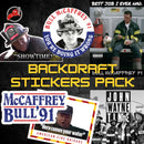 BACKDRAFT Stickers - 6 Pack-1