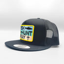 Fish Hunt Pray Christian Trucker Hat-7