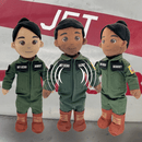 Pilot Daddy Doll | Military Doll in Flight Suit | Recordable-19