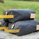 Charcoal Gray Dopp Burn Bag-4