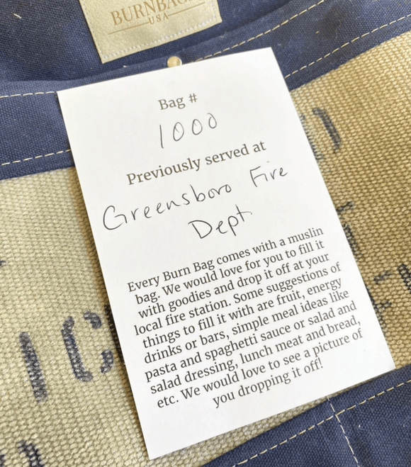 Patriotic Classic Burn Bag