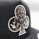 Ace of Clubs Texas Holdem PokerBlackjack Trucker Hat-2