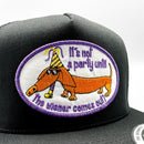 Wiener Party Funny Daschshund Trucker Hat-2