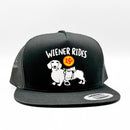 Wiener Rides 25 Cents Funny Dachshund Trucker Hat-3