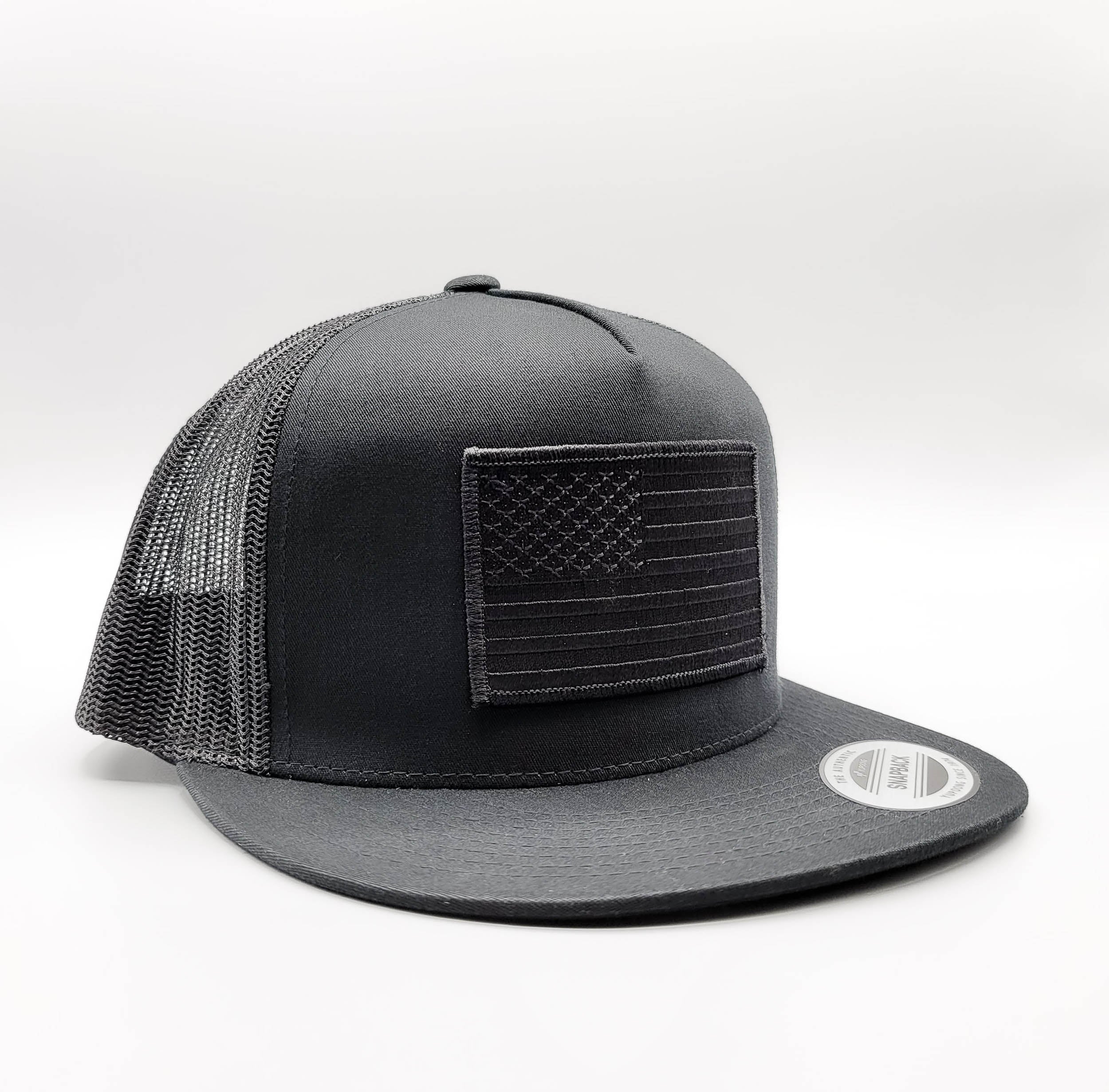 Negi Snapback Cap – USA Flag Design, Verstellbar, Polyester, Für Herren