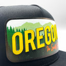 Oregon Ducks State Retro Trucker Hat-2