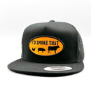 I'd Smoke That BBQ Pitmaster Trucker-3