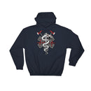 Snake On A Fire Stick - Hoodie-4