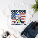 George Sloshington 4th of July Shirt – Washington Drinking Party Tee-3