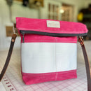 Crossbody Burn Bag- Peony Pink-1