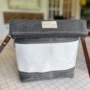 Crossbody Burn Bag- Charcoal Gray-1