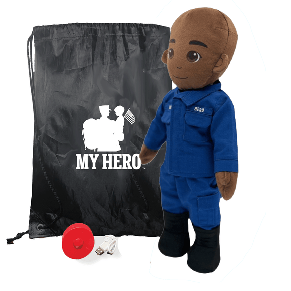 Coast Guard Daddy Doll | Military Doll | Recordable Gift