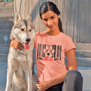 100% Dog Love Barcode With Paw Pet Lover Tee-4
