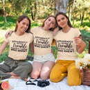 Apparently We're Trouble When We're Together Bachelorette Party T-Shirts-3