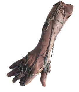 Bloody Decomposing Severed Arm - Foam Rubber with Gore