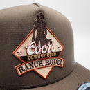 Coors Ranch Rodeo Cowboy Club Vintage Trucker Hat-2