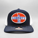Statue of Liberty Patriotic Trucker Hat-1
