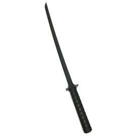 Poly 34.75 Inch Black Wakizashi Sword Full Contact Stunt Prop - Perfect for Training