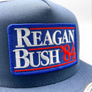 Reagan Bush '84 Republican Presidential Campaign Trucker-2