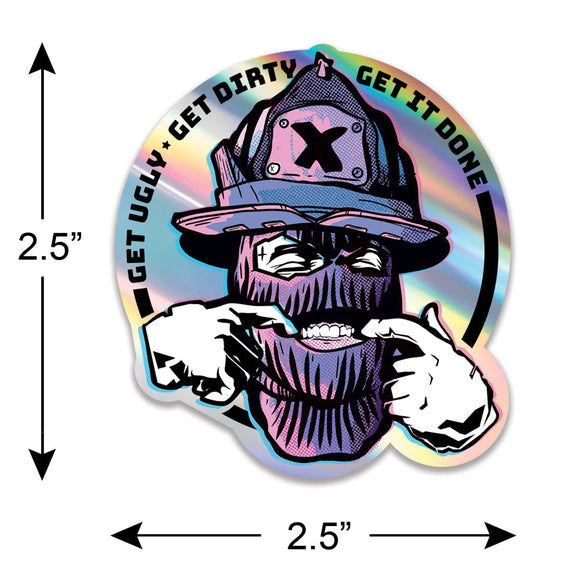 First Due 4Pack Firefighter Sticker