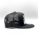 Snowboard Raised Lettering Trucker-7