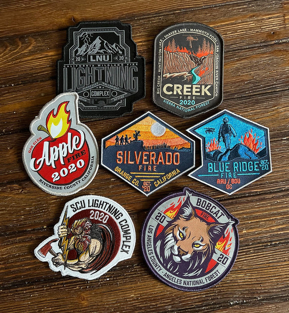 2020 FIRE PATCHES - BUNDLE