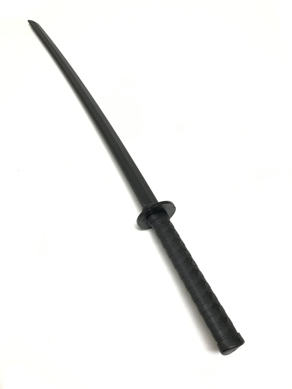 Poly 39 Inch Black Bokken Katana Sword Full Contact Stunt Prop - Perfect for Training