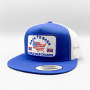 Back to Back World War Champs Patriotic Military Veterans Trucker-6