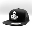 Octopus Kraken Skull Retro Trucker-4