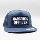 Narcotics Officer DEA Law Enforcement Trucker Hat-4