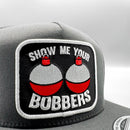 Show Me Your Bobbers Funny Fishing Trucker Hat-4