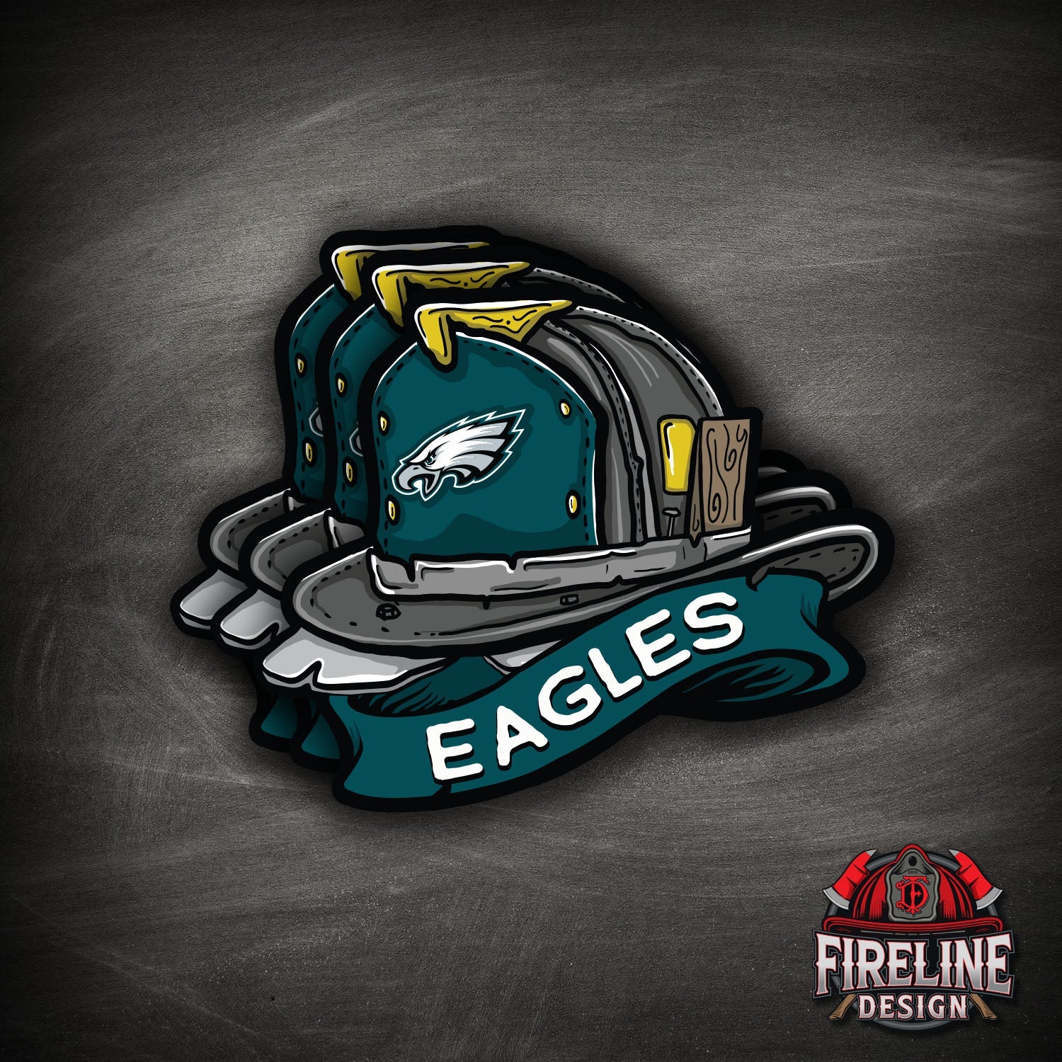 fire football helmet stripes NFL Fire Helmet Sticker